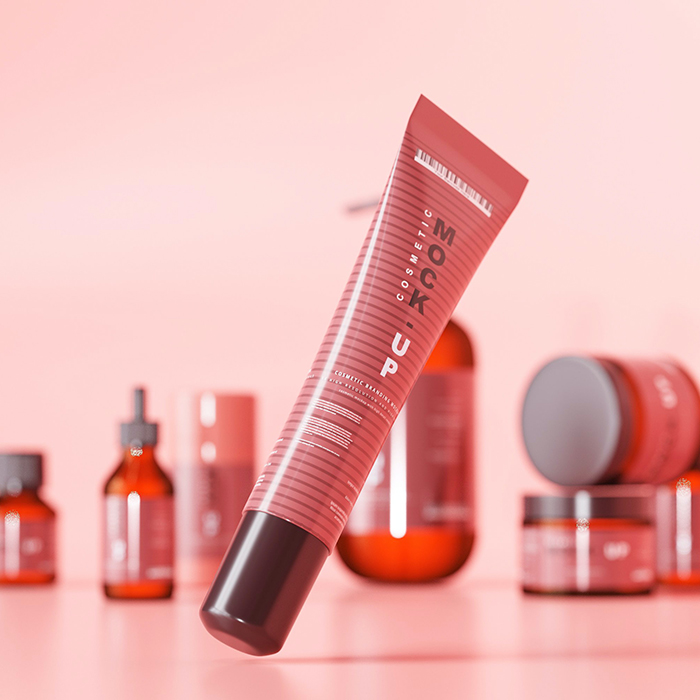 Cosmetic brand scratch code case